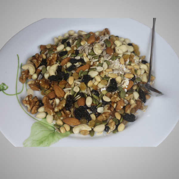 ঘিয়ে ভাজা প্রিমিয়াম সিড+নাট মিক্স-১কেজি